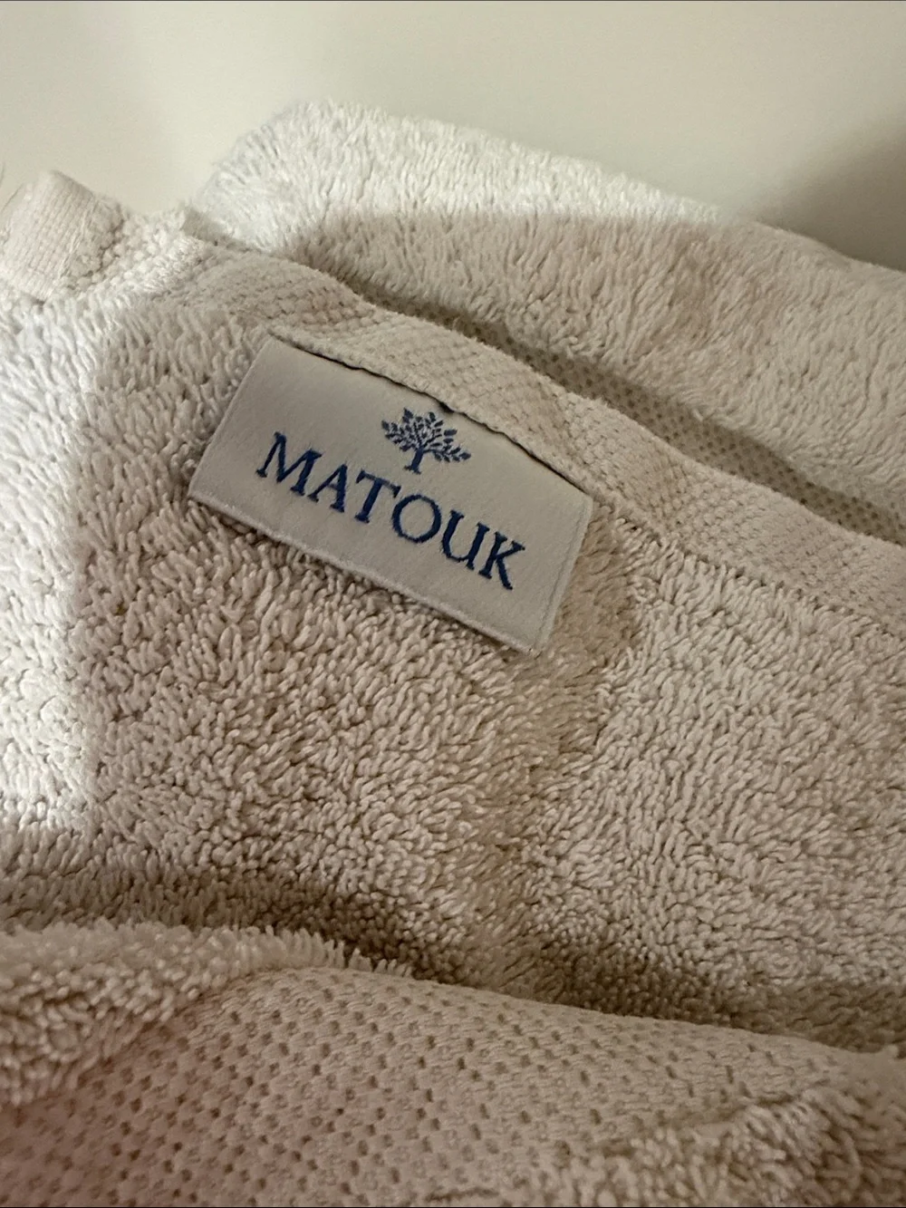 MATOUK Ivory Lotus Towel Set